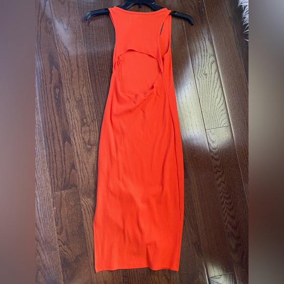 Wild Fable Orange long summer dress - Picture 2 of 2